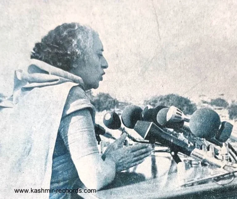 When Indira Gandhi announced  liberation of Bangladesh!