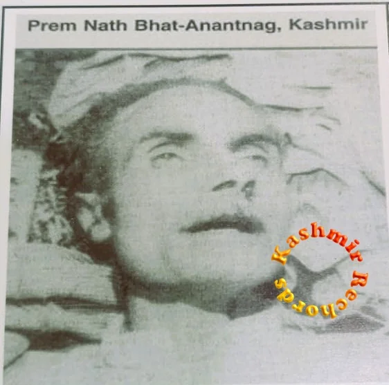 P N Bhat—first journalist killed in Kashmir