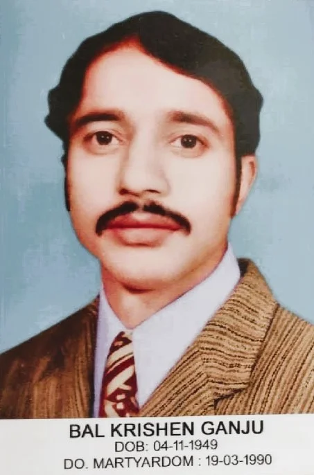   When Politicians  Failed to Highlight B K Ganjoo’s Killing!
