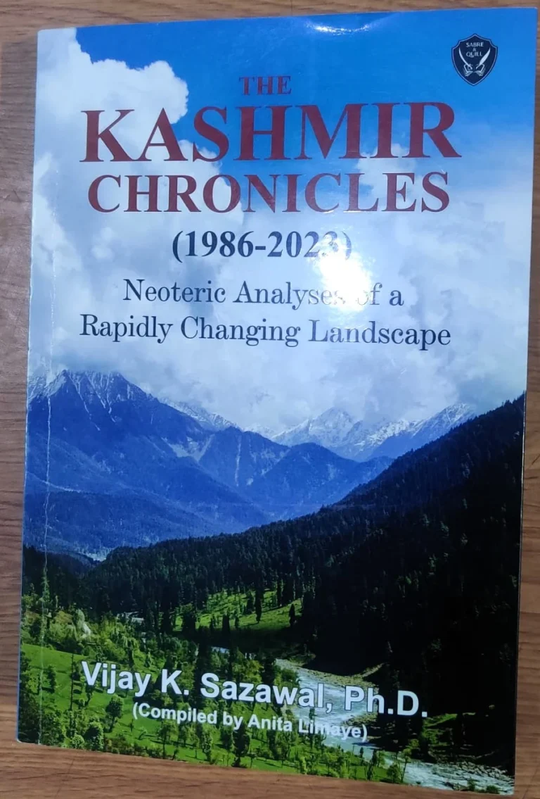From `Operation Sindoor’ to PoJK: India’s Next Move Unveiled at Launch of ‘The Kashmir Chronicles’